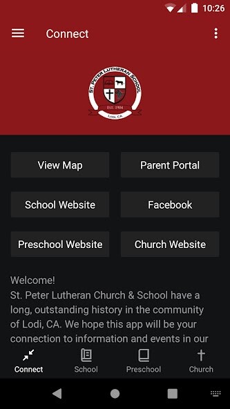 Emulate iPhone app St. Peter Lutheran - Lodi, CA using MyAndroid Emulate iPhone app St. Peter Lutheran - Lodi, CA using MyAndroid