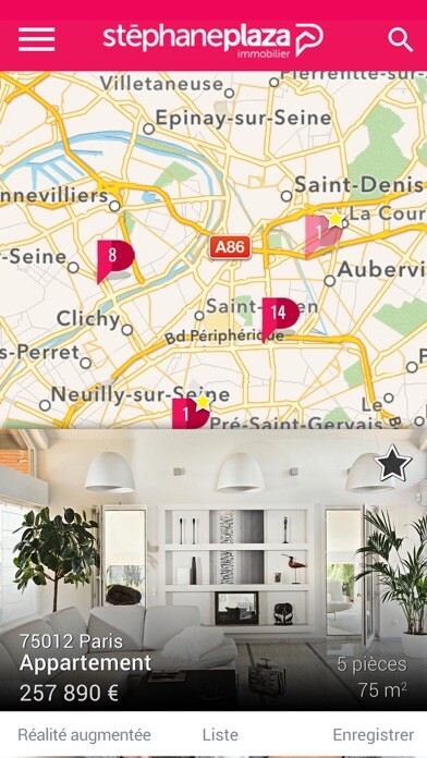 Emulate iPhone app Stéphane Plaza Immobilier using MyAndroid Emulate iPhone app Stéphane Plaza Immobilier using MyAndroid