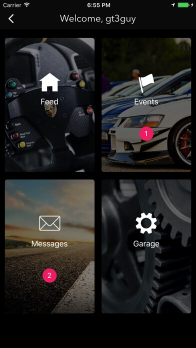 Emulate iPhone app Strada: Find Car Meets using MyAndroid