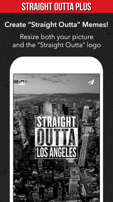 Emulate iPhone app Straight Outta Meme Generator PLUS using MyAndroid