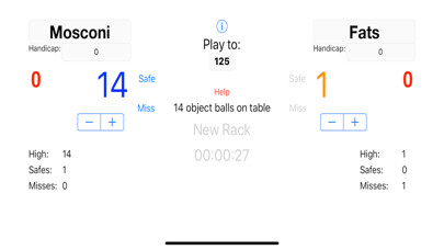 Emulate iPhone app Straight Pool Score Card using MyAndroid Emulate iPhone app Straight Pool Score Card using MyAndroid