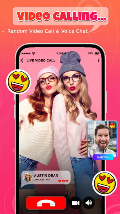 Emulate iPhone app Strangers - Live Video Call using MyAndroid Emulate iPhone app Strangers - Live Video Call using MyAndroid
