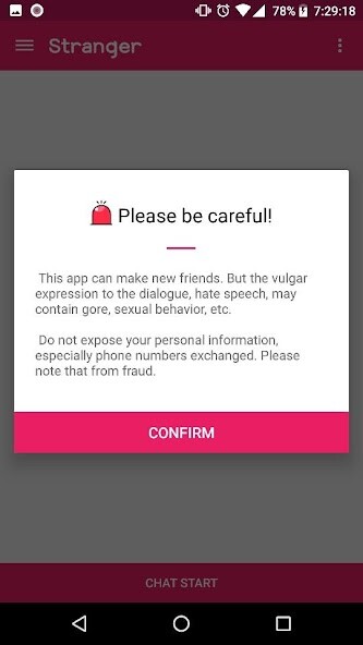 Run android online APK Stranger with Chat (Random) from MyAndroid or emulate Stranger with Chat (Random) using MyAndroid Run android online APK Stranger with Chat (Random) from MyAndroid or emulate Stranger with Chat (Random) using MyAndroid