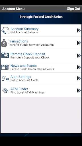 Run android online APK Strategic FCU from MyAndroid or emulate Strategic FCU using MyAndroid