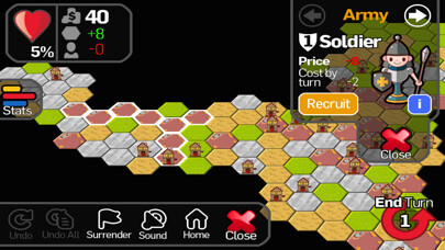 Emulate iPhone app Strategy War - Conquer the World! using MyAndroid