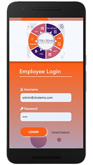 Emulate iPhone app StratemisHRIS using MyAndroid