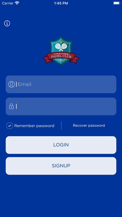 Emulate iPhone app Stratford Padel Club using MyAndroid Emulate iPhone app Stratford Padel Club using MyAndroid