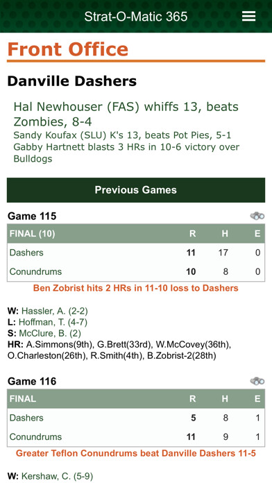 Emulate iPhone app Strat-O-Matic 365 using MyAndroid Emulate iPhone app Strat-O-Matic 365 using MyAndroid