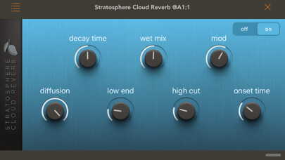 Emulate iPhone app Stratosphere Cloud Reverb using MyAndroid Emulate iPhone app Stratosphere Cloud Reverb using MyAndroid