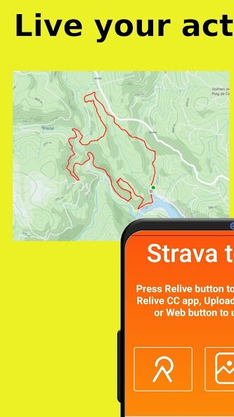 Run android online APK Strava to Relive from MyAndroid or emulate Strava to Relive using MyAndroid