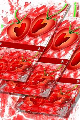 Emulate Android APK Strawberry Theme Keyboard
