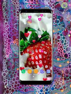 Emulate Android APK StrawBerry Theme Wallpapers