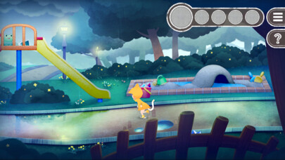 Emulate iPhone app Stray Cat Doors2 using MyAndroid