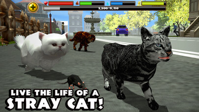Emulate iPhone app Stray Cat Simulator using MyAndroid