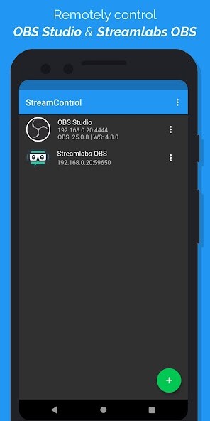 Run android online APK StreamControl - Remote for OBS & Streamlabs OBS from MyAndroid or emulate StreamControl - Remote for OBS & Streamlabs OBS using MyAndroid Run android online APK StreamControl - Remote for OBS & Streamlabs OBS from MyAndroid or emulate StreamControl - Remote for OBS & Streamlabs OBS using MyAndroid