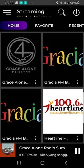 Run android online APK Streaming Radio Kristen Indonesia from MyAndroid or emulate Streaming Radio Kristen Indonesia using MyAndroid