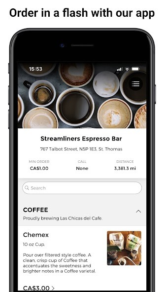 Run android online APK Streamliners Espresso Bar from MyAndroid or emulate Streamliners Espresso Bar using MyAndroid