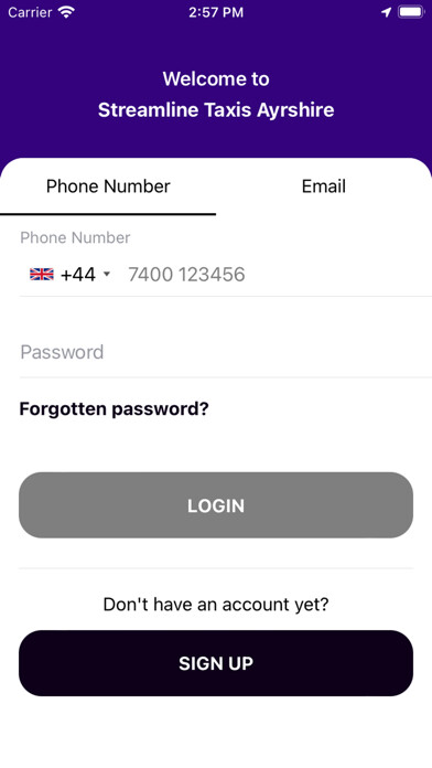 Emulate iPhone app Streamline Taxis using MyAndroid Emulate iPhone app Streamline Taxis using MyAndroid