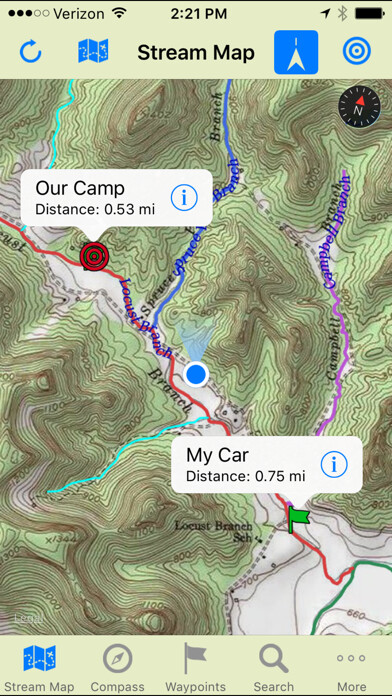 Emulate iPhone app Stream Map USA - MS using MyAndroid Emulate iPhone app Stream Map USA - MS using MyAndroid