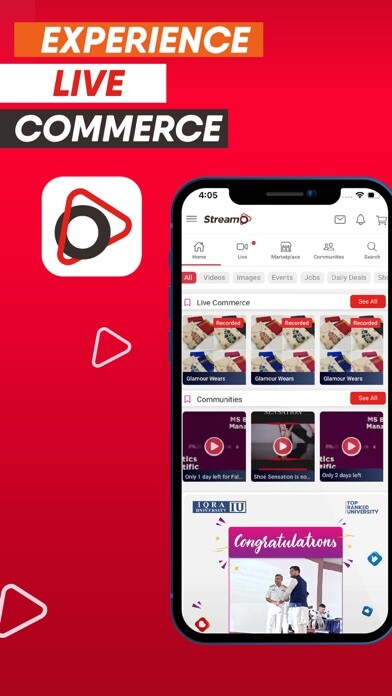 Emulate iPhone app StreamO using MyAndroid