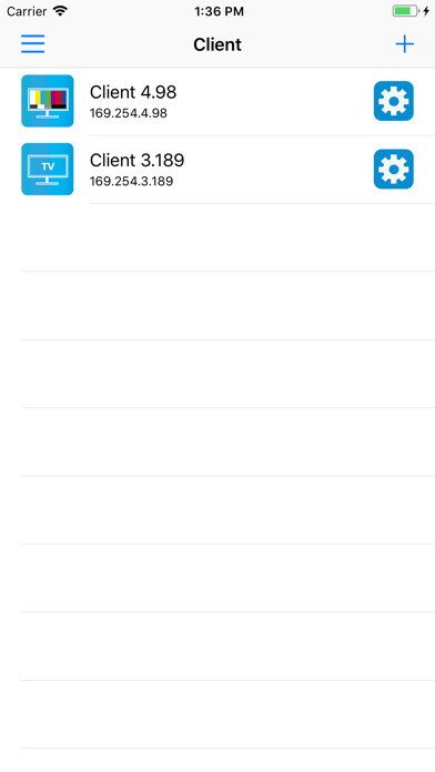 Emulate iPhone app Stream & Videowall Management using MyAndroid