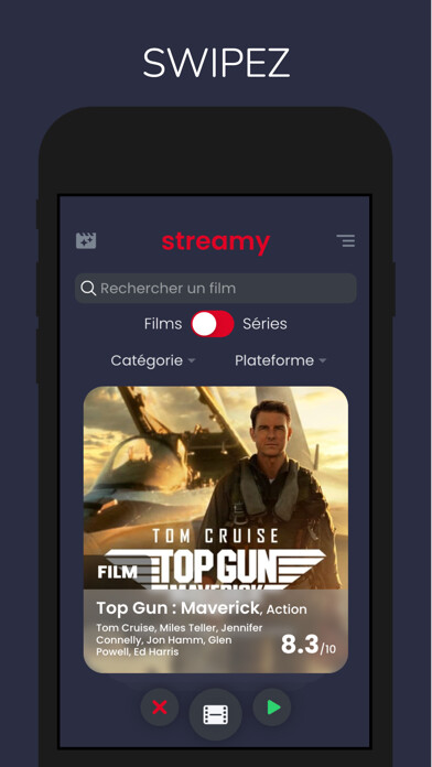 Emulate iPhone app Streamy - mes envies streaming using MyAndroid Emulate iPhone app Streamy - mes envies streaming using MyAndroid