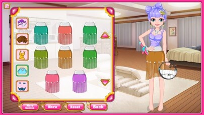 Emulate iPhone app Street fashion goddess using MyAndroid