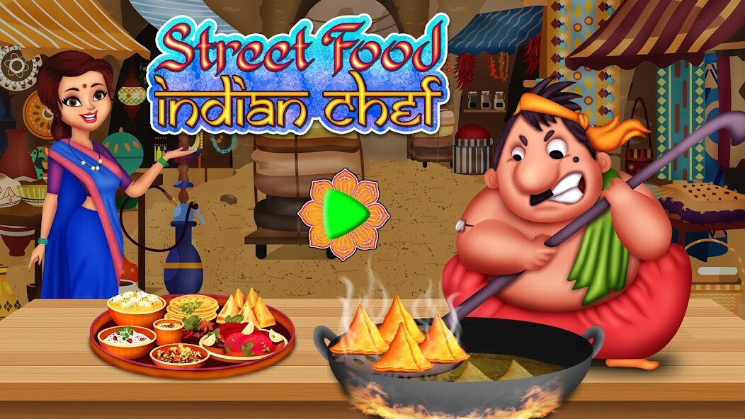 Run android online APK Street Food Indian Chef: Kitchen Cooking Recipes from MyAndroid or emulate Street Food Indian Chef: Kitchen Cooking Recipes using MyAndroid