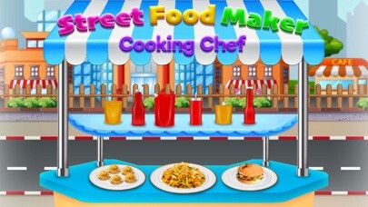 Emulate iPhone app Street Food Maker Cooking Chef using MyAndroid