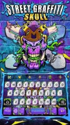 Emulate Android APK Street Graffiti Skull Keyboard Theme with Emojis Emulate Android APK Street Graffiti Skull Keyboard Theme with Emojis