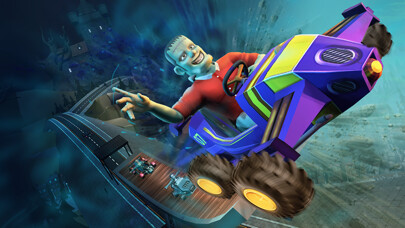 Emulate iPhone app Street Monster Kart Race Rush using MyAndroid