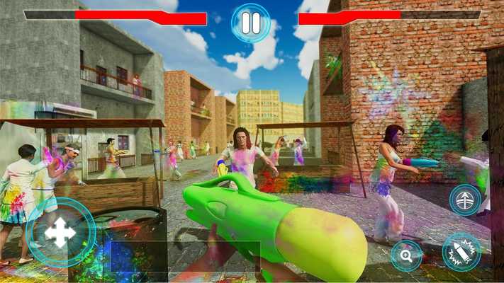 Emulate Android APK Street Paint Shooting: Play Holi Colors Festival Emulate Android APK Street Paint Shooting: Play Holi Colors Festival