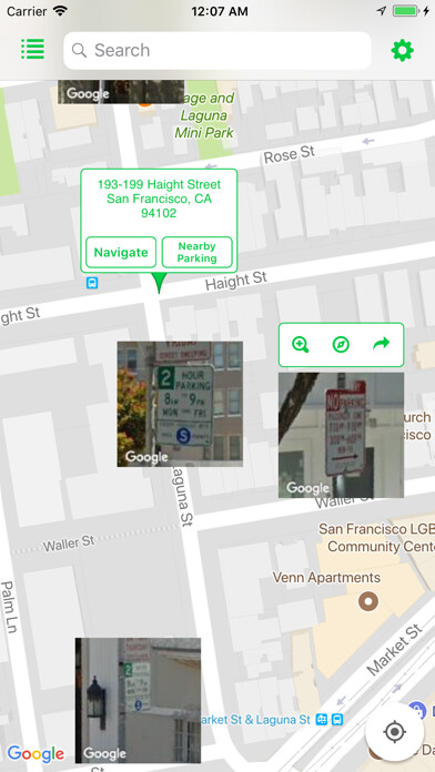 Emulate iPhone app StreetParkingMap using MyAndroid Emulate iPhone app StreetParkingMap using MyAndroid