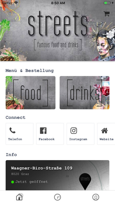 Emulate iPhone app Streets: Famous Food and Drink using MyAndroid Emulate iPhone app Streets: Famous Food and Drink using MyAndroid