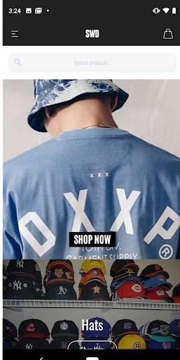 Run android online APK Street Wear Depot from MyAndroid or emulate Street Wear Depot using MyAndroid