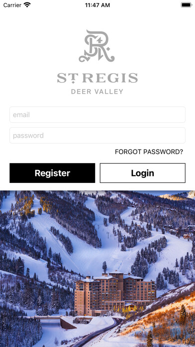 Emulate iPhone app St Regis Deer Valley Chauffeur using MyAndroid Emulate iPhone app St Regis Deer Valley Chauffeur using MyAndroid