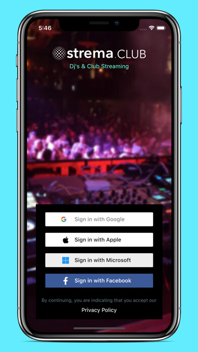 Emulate iPhone app Strema using MyAndroid