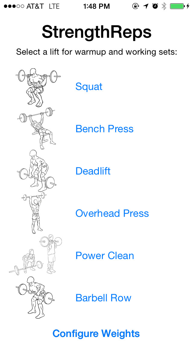 Emulate iPhone app StrengthReps using MyAndroid Emulate iPhone app StrengthReps using MyAndroid