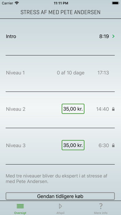 Emulate iPhone app Stress af using MyAndroid