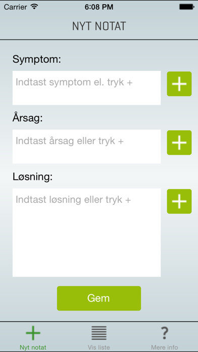 Emulate iPhone app Stressdagbogen using MyAndroid Emulate iPhone app Stressdagbogen using MyAndroid