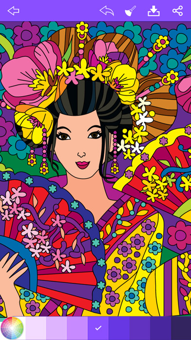 Emulate iPhone app Stress Relief Adult Color Book using MyAndroid Emulate iPhone app Stress Relief Adult Color Book using MyAndroid