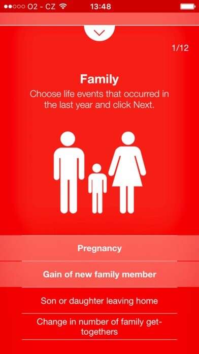 Emulate iPhone app Stress Test - risk calculator of life stress using MyAndroid Emulate iPhone app Stress Test - risk calculator of life stress using MyAndroid