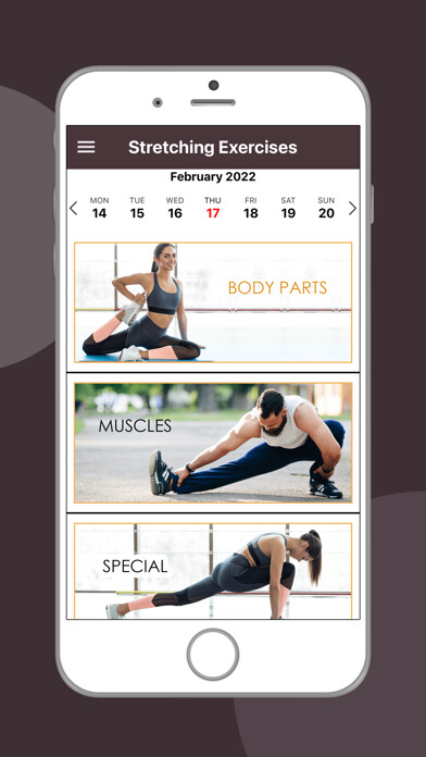 Emulate iPhone app Stretching Exercise using MyAndroid Emulate iPhone app Stretching Exercise using MyAndroid