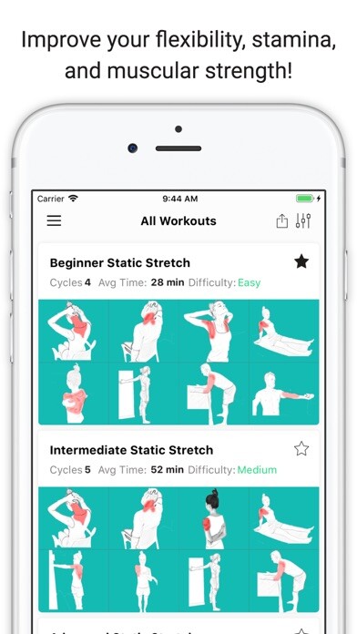 Emulate iPhone app Stretching & Flexibility Plans using MyAndroid Emulate iPhone app Stretching & Flexibility Plans using MyAndroid