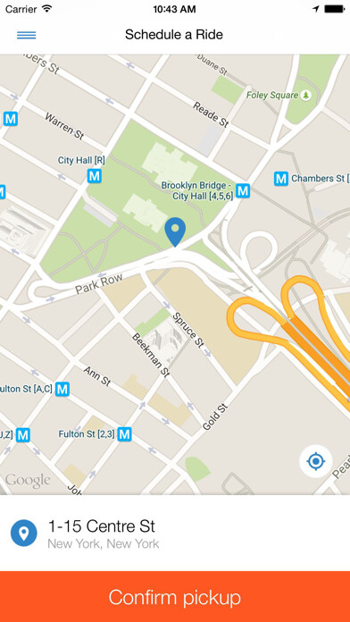 Emulate iPhone app Stretch Limousine, Inc. using MyAndroid