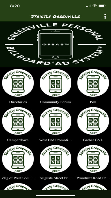 Emulate iPhone app Strictly Greenville using MyAndroid Emulate iPhone app Strictly Greenville using MyAndroid