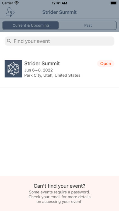 Emulate iPhone app Strider Summit using MyAndroid