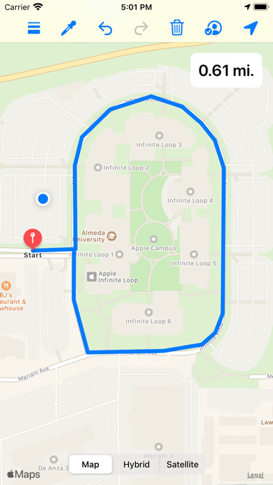 Emulate iPhone app Stride - Running Route using MyAndroid Emulate iPhone app Stride - Running Route using MyAndroid