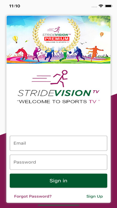 Emulate iPhone app StrideVisionTv using MyAndroid Emulate iPhone app StrideVisionTv using MyAndroid