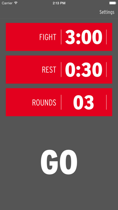 Emulate iPhone app Strike Clock using MyAndroid